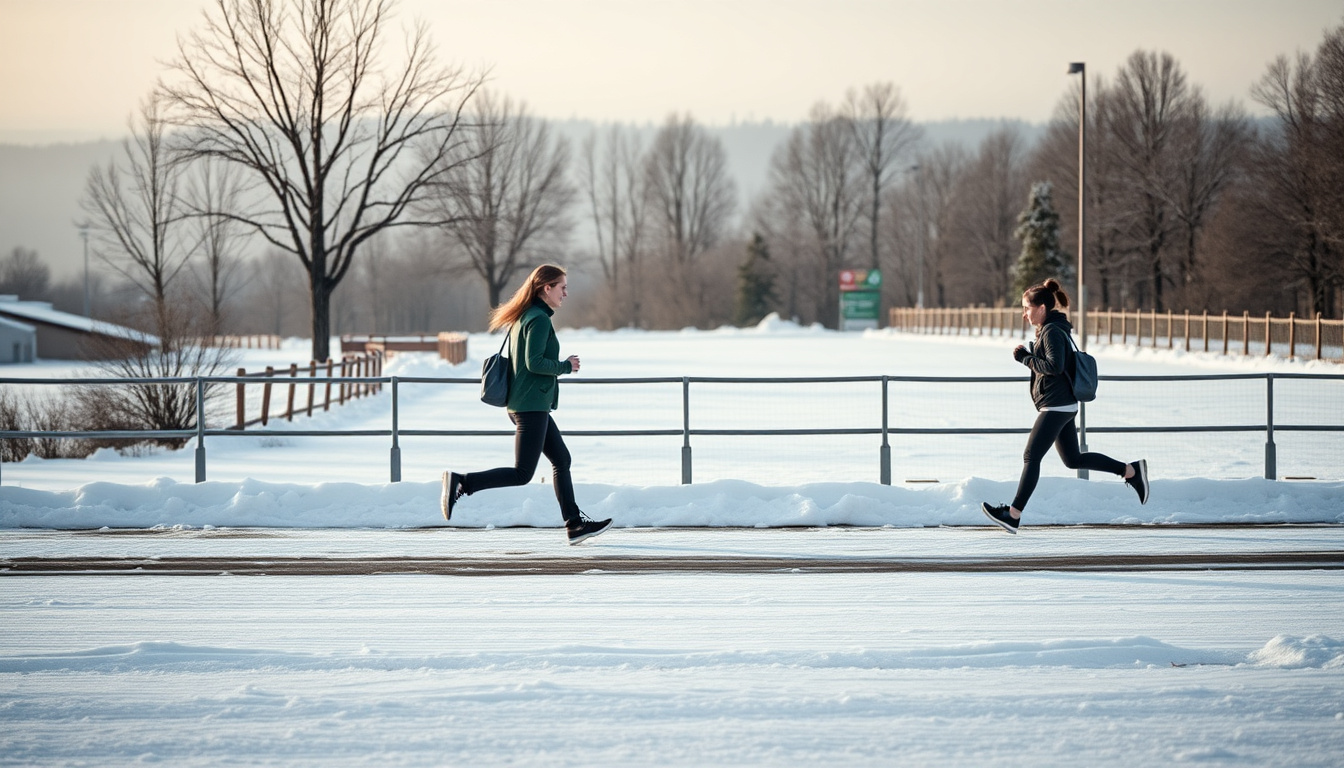 Como manter a rotina de exercícios durante o inverno