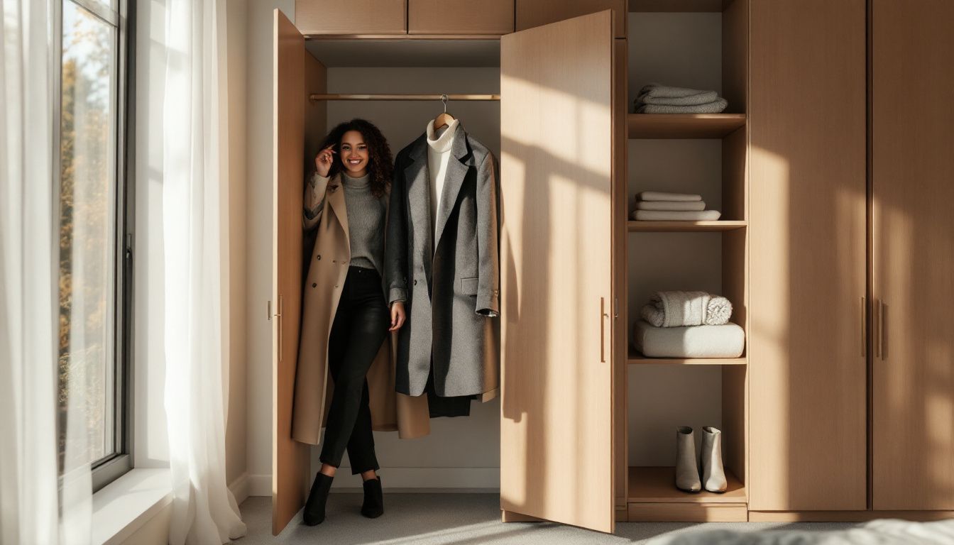 Guia prático: guarda-roupa cápsula feminino para a transição do inverno brasileiro