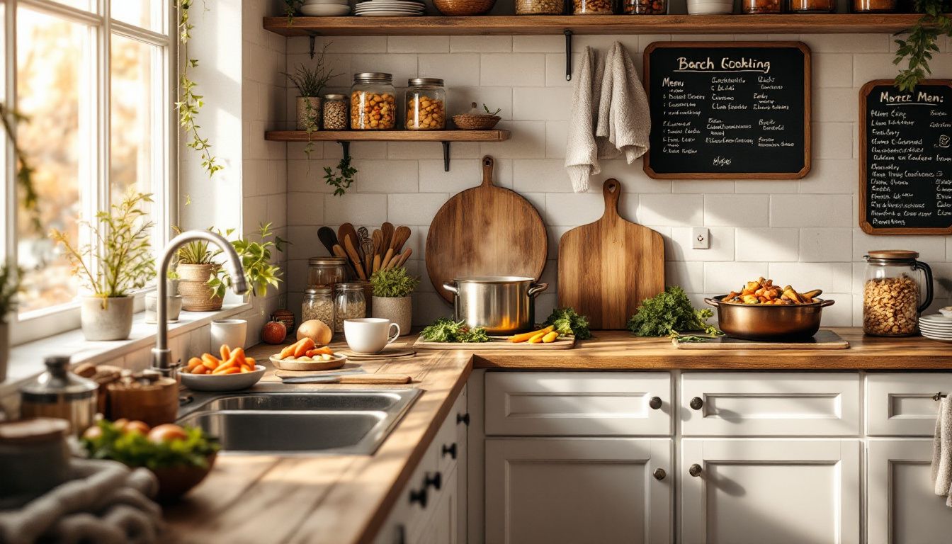 Cozinha de Inverno: Guia Prático para Refeições Aconchegantes, Econômicas e sem Desperdício