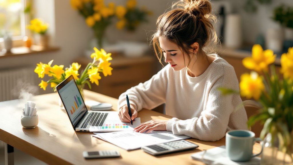 Organização financeira na primavera: revisão de orçamento e consumo consciente para o último trimestre