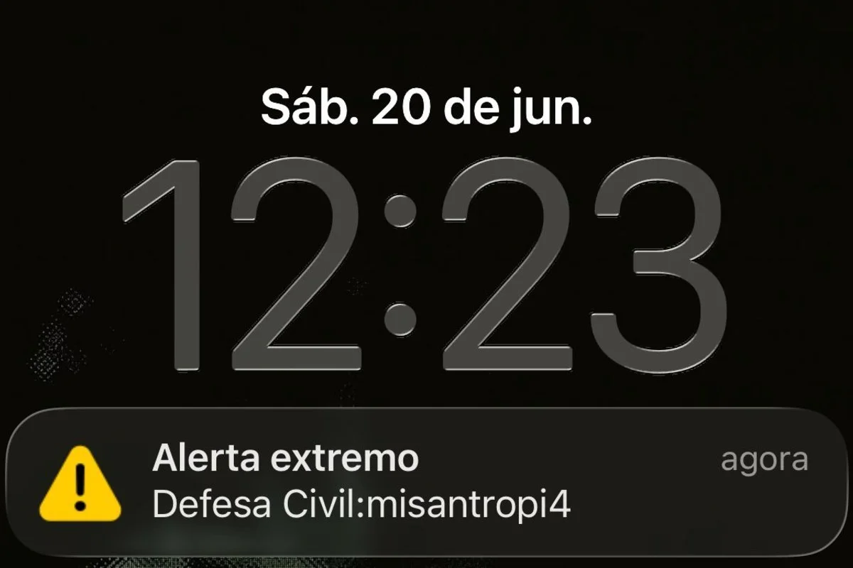 Por que o alerta da Defesa Civil tocou alto de madrugada mesmo com o celular no silencioso?