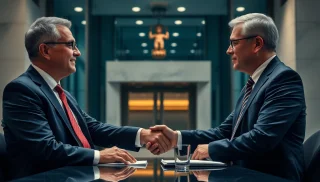 Presidente do Banco Central recebe comando do BRB para tratar de assuntos institucionais