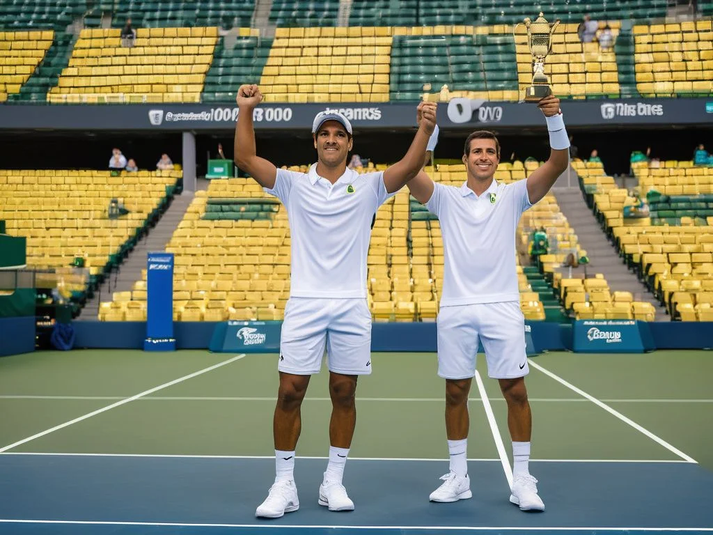 Rafael Matos e Orlando Luz vencem o Masters 1000 de Cincinnati em duplas