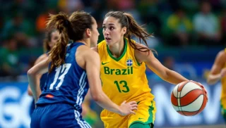 Brasil vence Argentina e avança à semifinal de qualificatório para Pré-Olímpico de basquete feminino