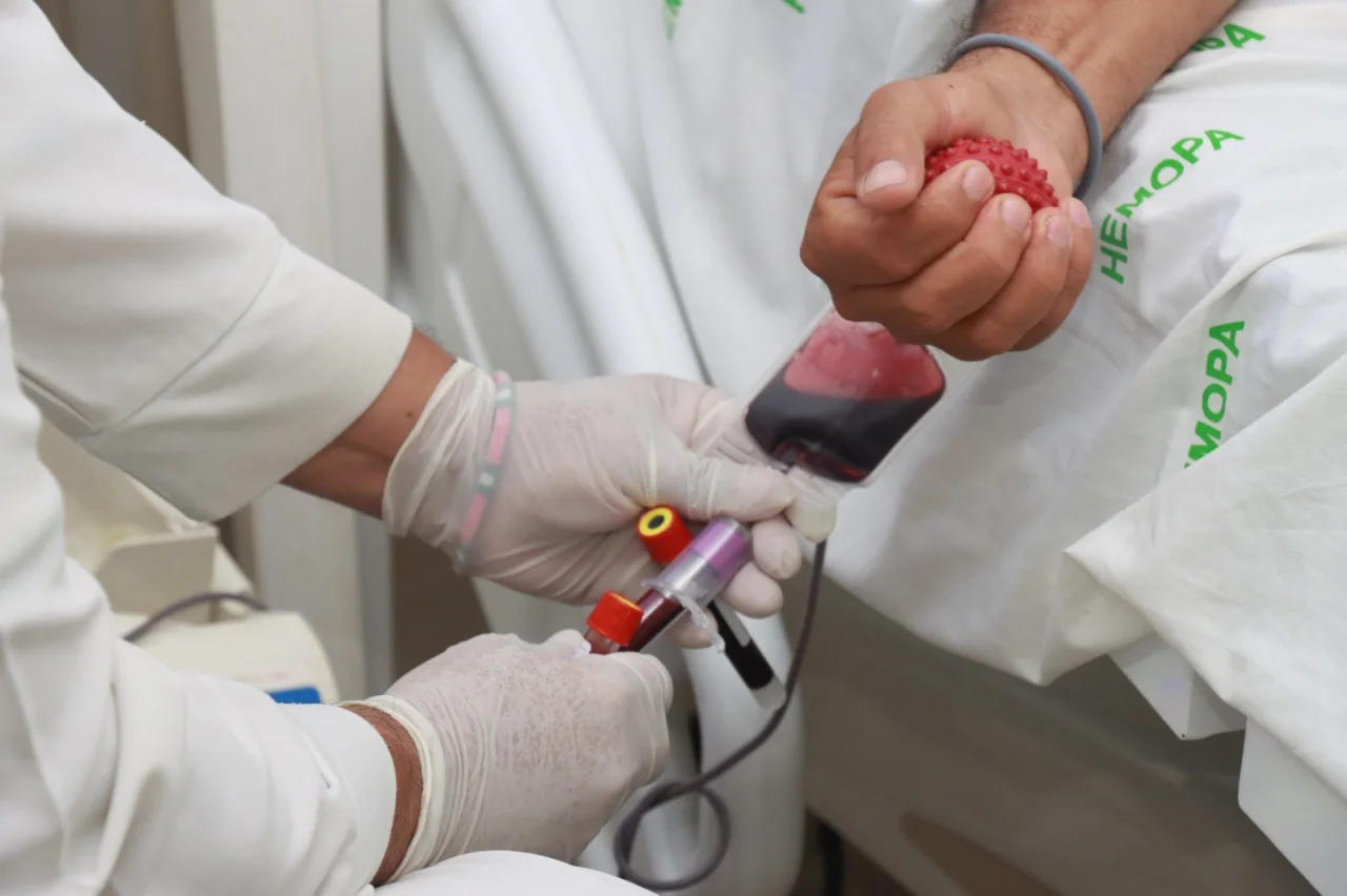 Campanha de doação de sangue em Óbidos coleta 179 bolsas para reforçar estoques do Hemopa