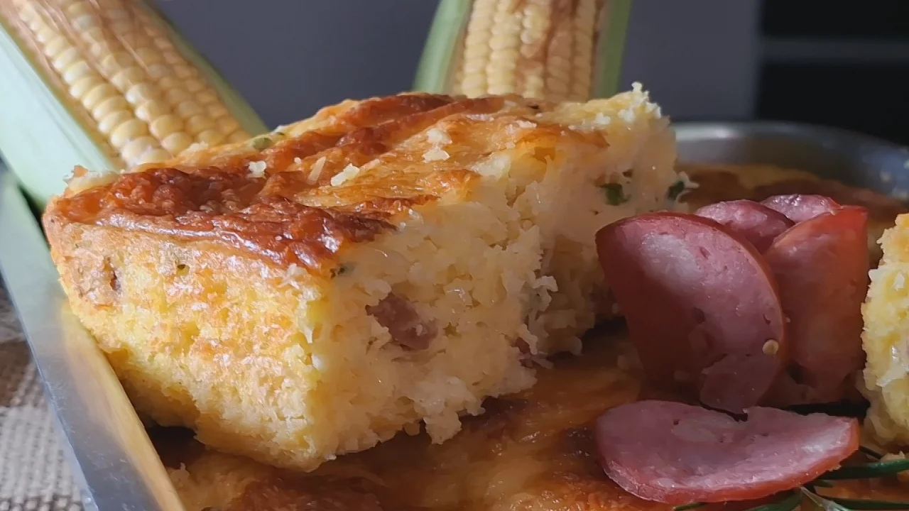 Pamonha de forno com massa feita no liquidificador: aprenda a preparar