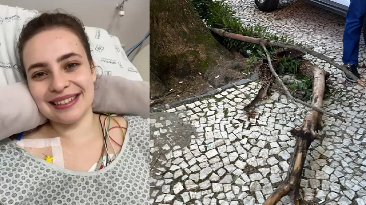 VÍDEO: Jovem que perdeu movimentos após ser atingida por galho de árvore em Curitiba agradece orações antes de aplicação da polilaminina
