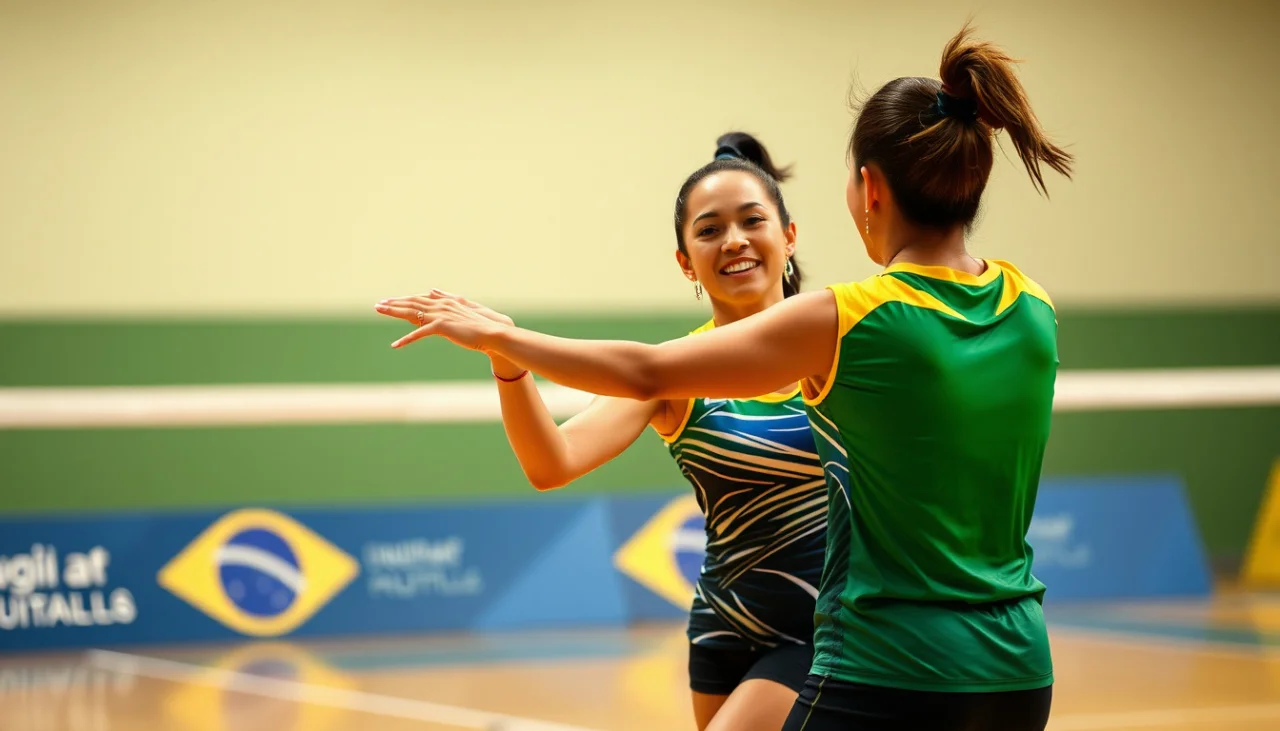Dupla brasileira Calderashi garante vaga na final do WTT Star Contender em São Paulo