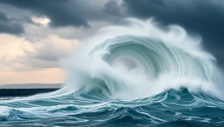 Ciclone extratropical se aproxima do Brasil, trazendo ventos fortes e chuvas intensas