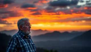 Gracindo Junior, ex-ator da Globo, vive em refúgio na Serra do Rio de Janeiro
