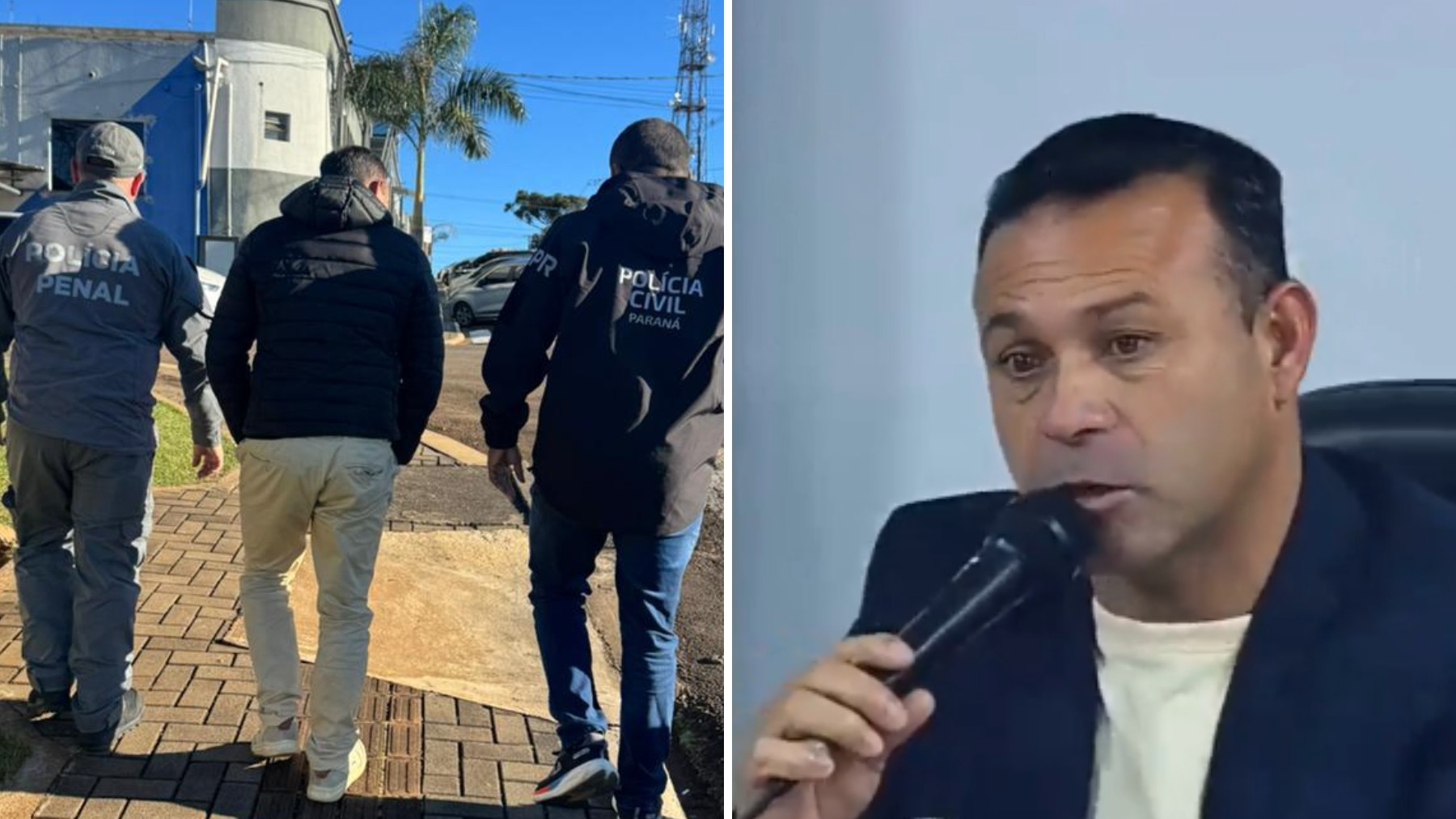 Vereador do Paraná que participou de sessão logo após sair da cadeia é preso novamente, dois dias depois de ser solto, por crimes contra a ex