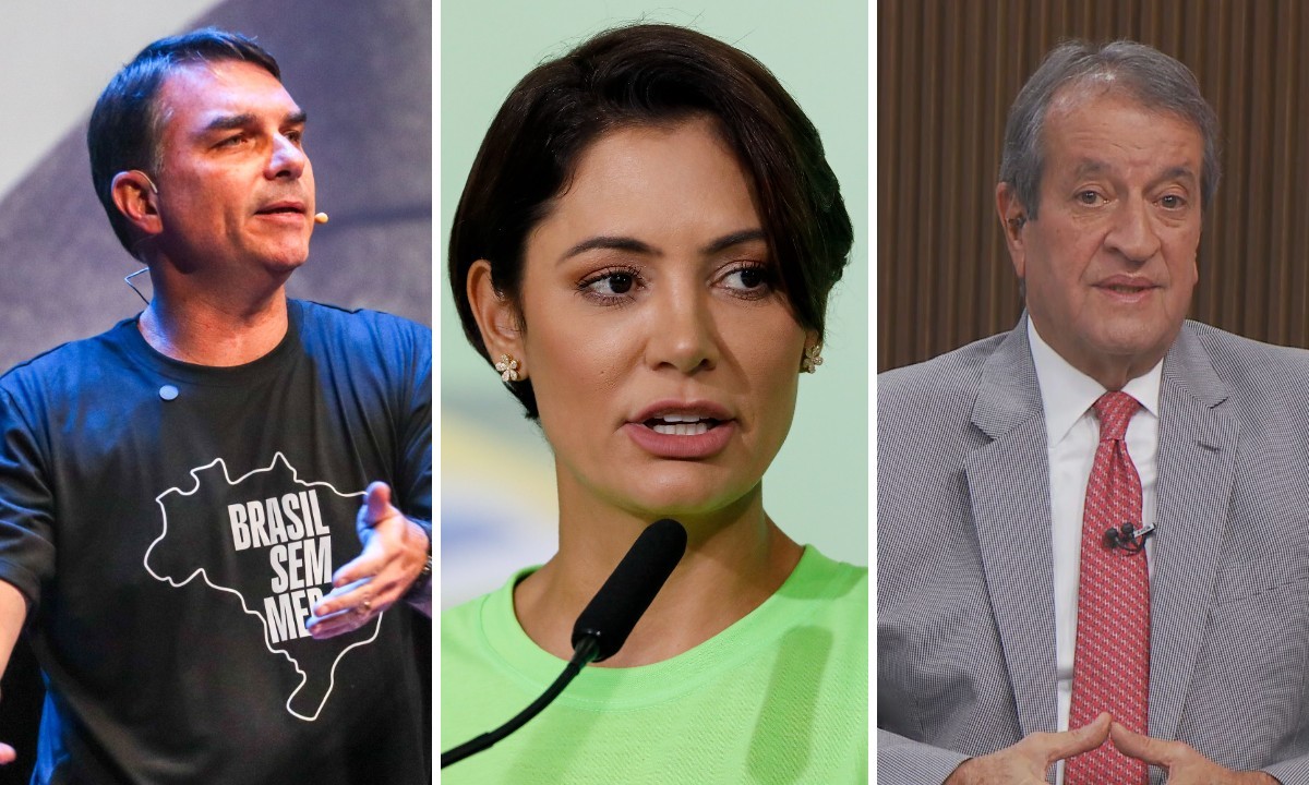 Valdemar tenta conter crise entre Michelle e Flávio Bolsonaro, mas encontra resistência