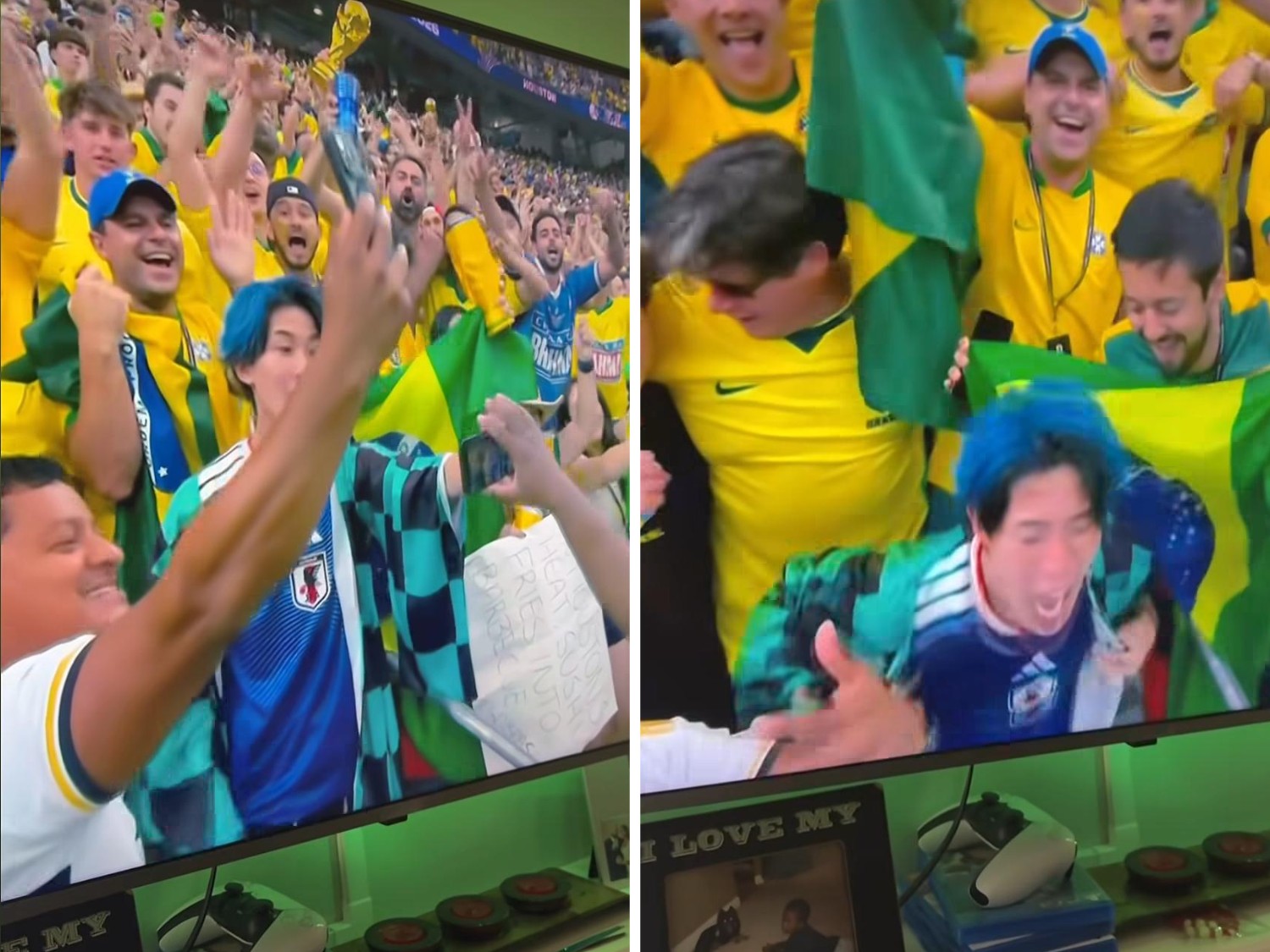 Quem é o torcedor japonês que viralizou com 'ataque de raiva' após derrota para o Brasil; momento foi encenado