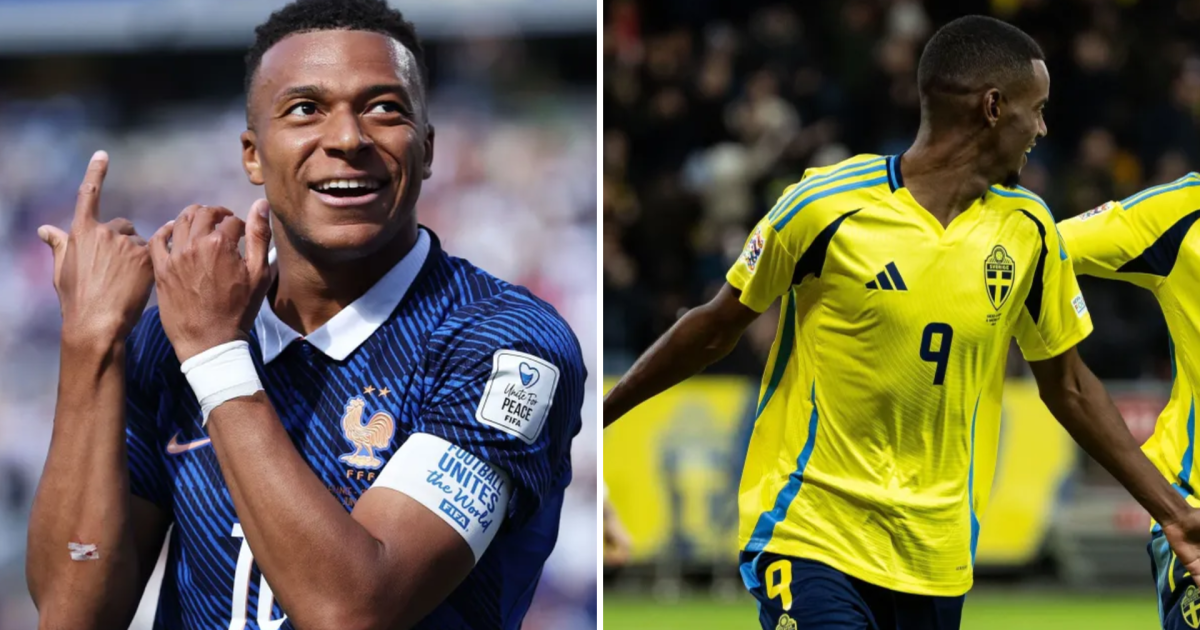 Mbappé ou Isak: quem é o jogador mais valioso de França e Suécia?