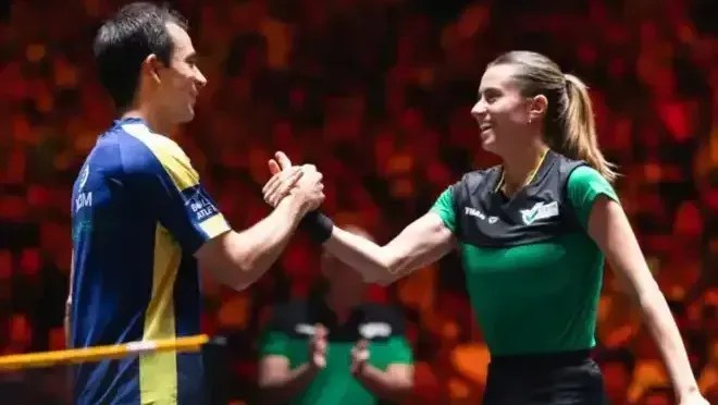 Calderano e Bruna Takahashi avançam às quartas no Smash dos EUA